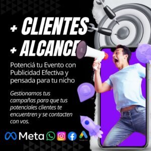 Publicidad digital con Meta y Google Ads para llenar tus salas
